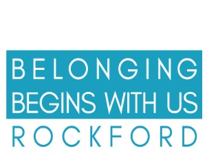 Belonging begins with us Rockford logo
